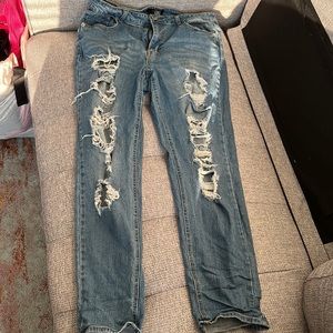 Distressed Jeans